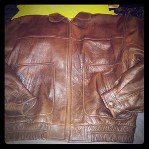 Vintage  Men's Spiegel leather coat ex large